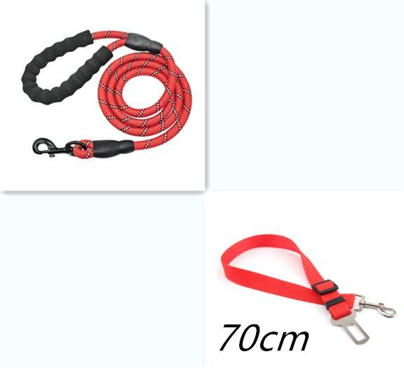 Reflective Dog Leash Nylon Pet Dog Leash Rope For Small Medium Large Dogs Walking Training Pet Suppiles null