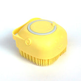 Silicone Dog Bath Massage Gloves Brush Pet Cat Bathroom Cleaning Tool Comb Brush For Dog Can Pour Shampoo Dog Grooming Supplies null