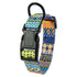 Colorful dog collar and leash set for pets with adjustable sizes and network silk material