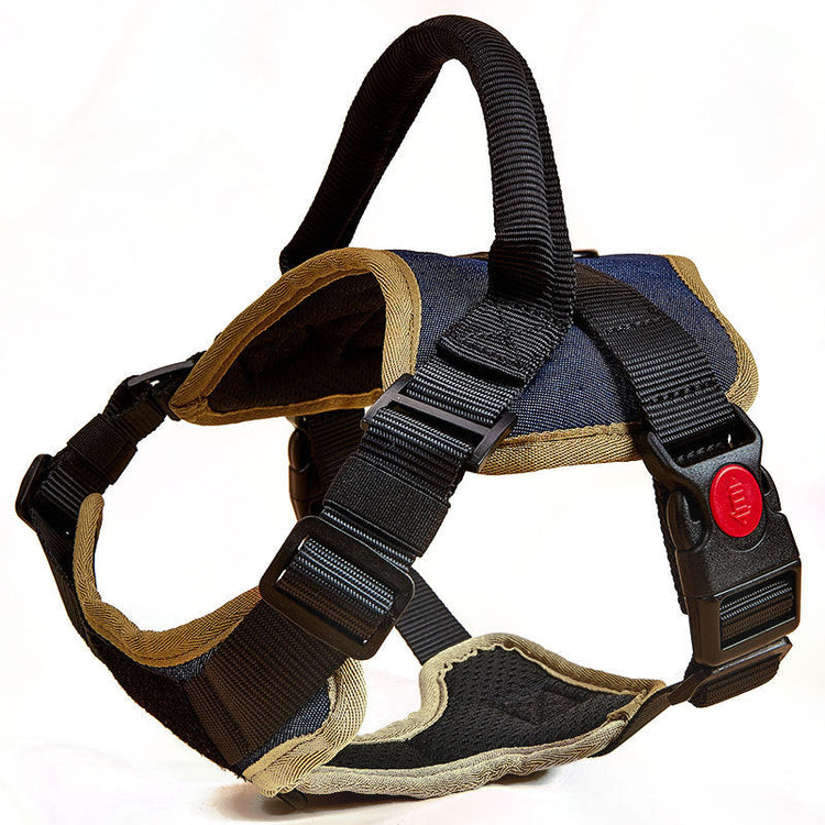No Pull Dog Harness adjustable reflective soft padded nylon pet vest in multiple colors and sizes