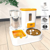 Universal pet feeding and drinking station bowl made of durable PP material