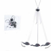 Pet Telescopic Hanging Door Small Mouse Pets Cat Toy null