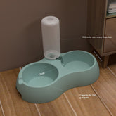 Multi-mode universal pet feeding and drinking station bowl made of durable PP plastic