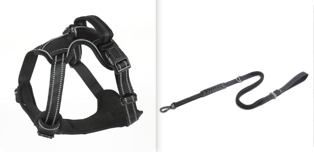 Dog Harness No Pull Breathable Reflective Pet Harness Vest null