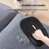 Pet Hair Remover Mitt Pet Hair Remover Gloves Deshedding Brush Glove For Dog Cat Rabbit With Long Short Curly Hair null