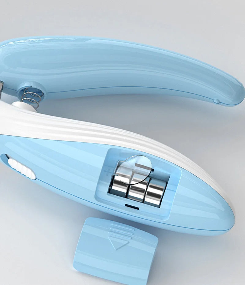 Pet Nail Clippers Dog Nail Clippers Cat Nail Clippers LED Electric Nail Grinder Pet Supplies LED Light Pet Nail Clippers null