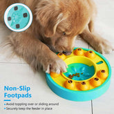 1Pc Dog Puzzle Food Feeder Slow Feeding Bowl Interactive Toy Dog Treat Dispensing Toy For IQ Training Mental Enrichment For Small Medium Large Dog Cat null