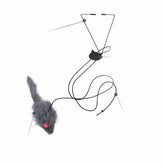 Pet Telescopic Hanging Door Small Mouse Pets Cat Toy null